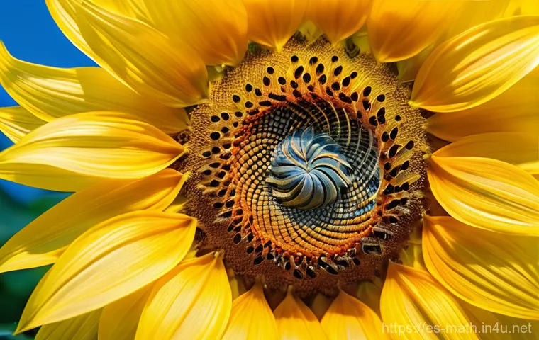 피보나치 수열과 황금비 - Prompt 1: Nature's Golden Spirals**